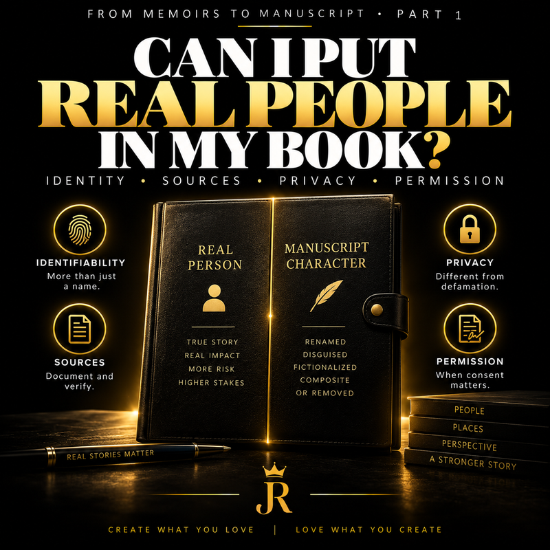 From Memoirs to Manuscript — Part 1: Can I Put Real People in My Book?