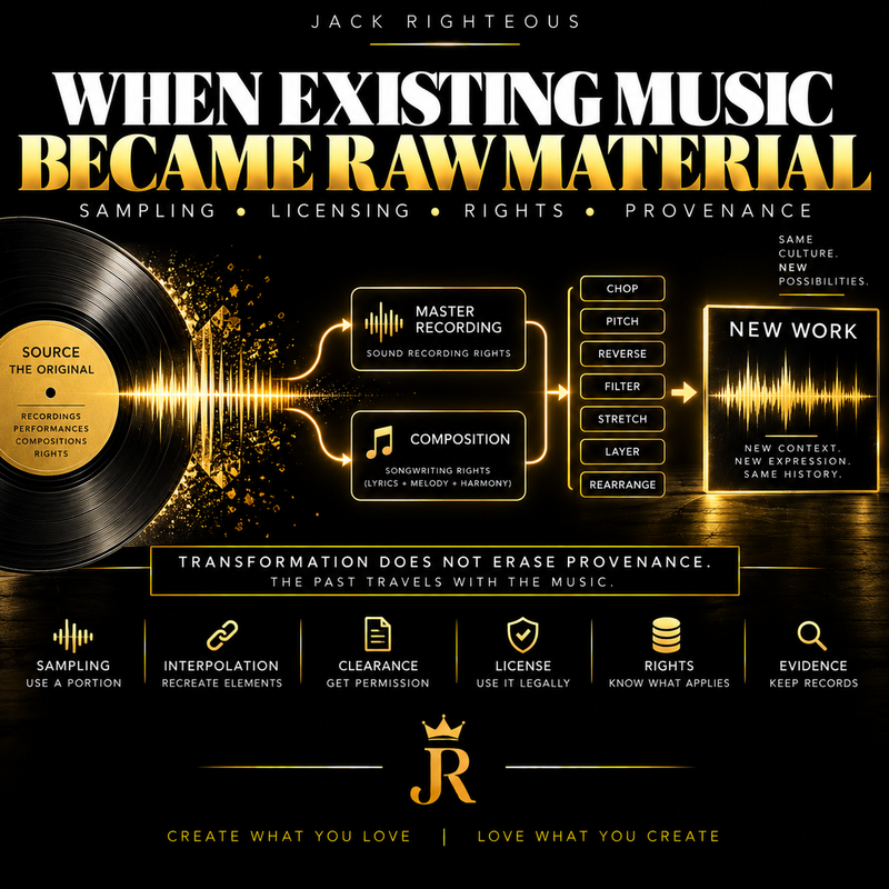 When Existing Music Became Raw Material: Sampling, Licensing and the Rights System AI Music Producers Need to Understand