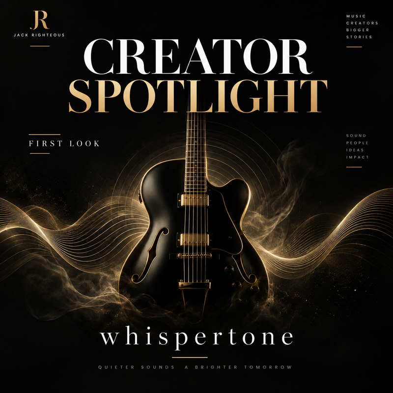 Cover image for Creator Spotlight First Look: whispertone — When the Guitar Demo Doesn’t Have to Stay in the Room