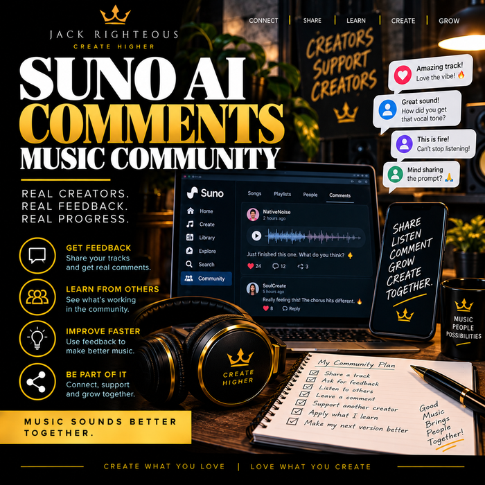 Suno AI Comments in 2026: Build Your Music Community