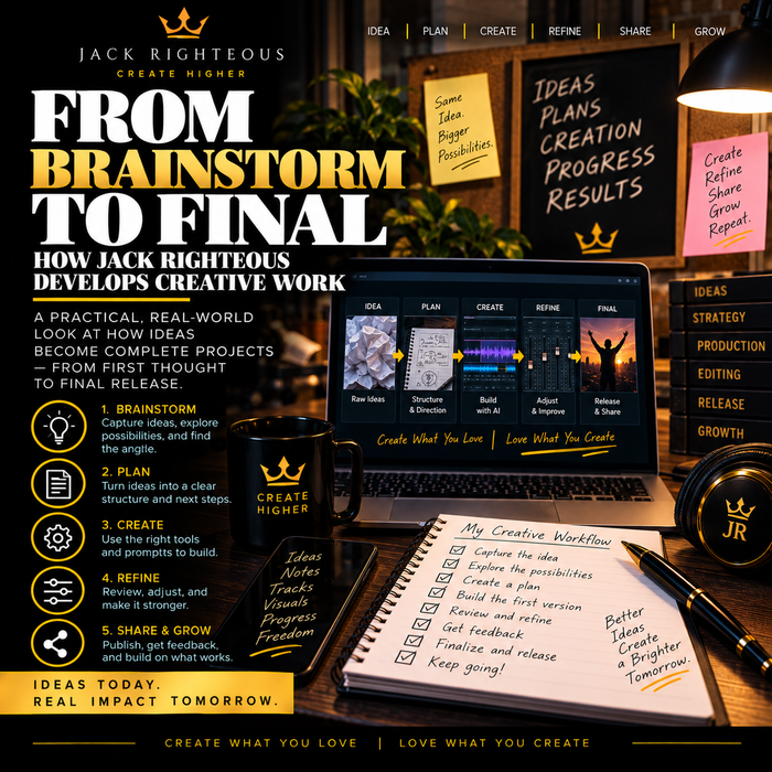 Cover image for Working Notes: From Brainstorm to Final