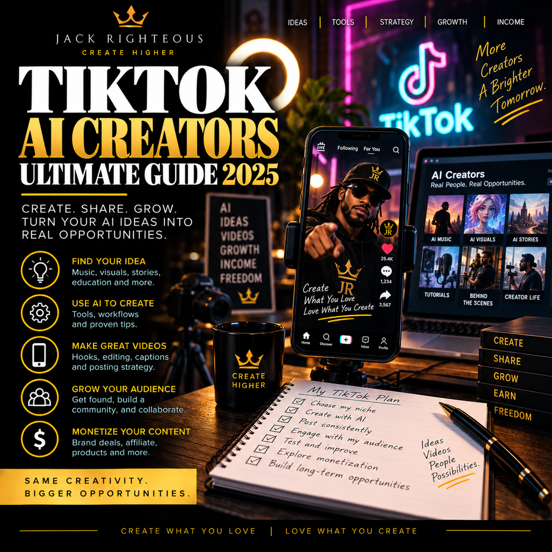 TikTok AI Creator Guide Map 2026: Choose the Right Growth, Content or Monetization Path