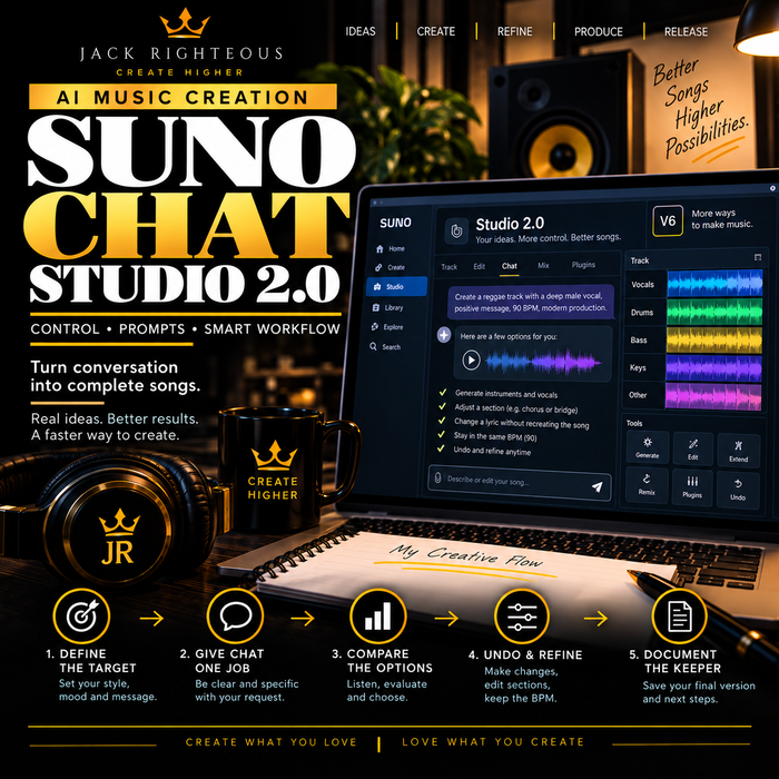 Suno Chat 2026: Studio 2.0 Control, Prompts & Smart Workflow