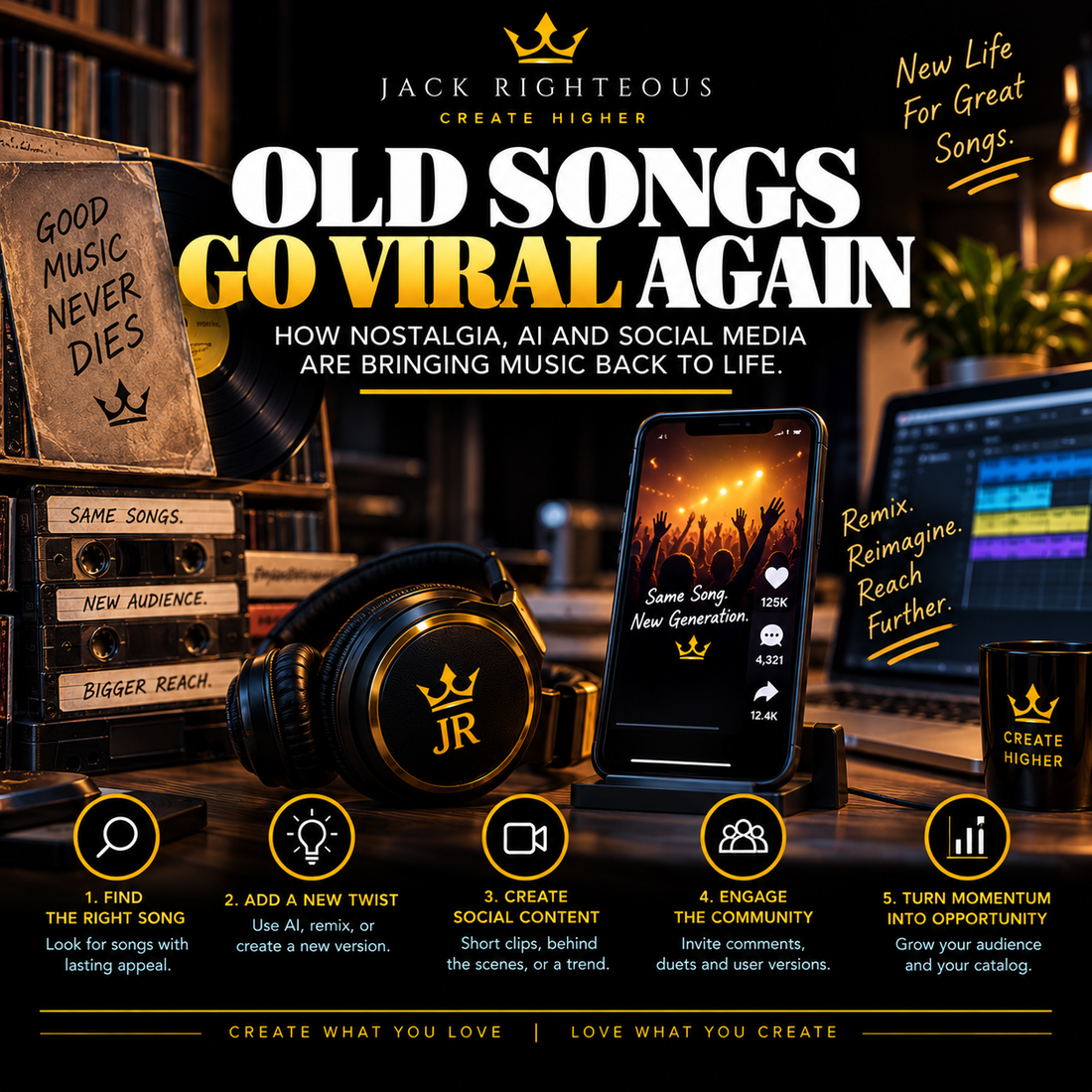 Why Old Songs Go Viral Again — How Nostalgia Turns Music Into a New Social Template