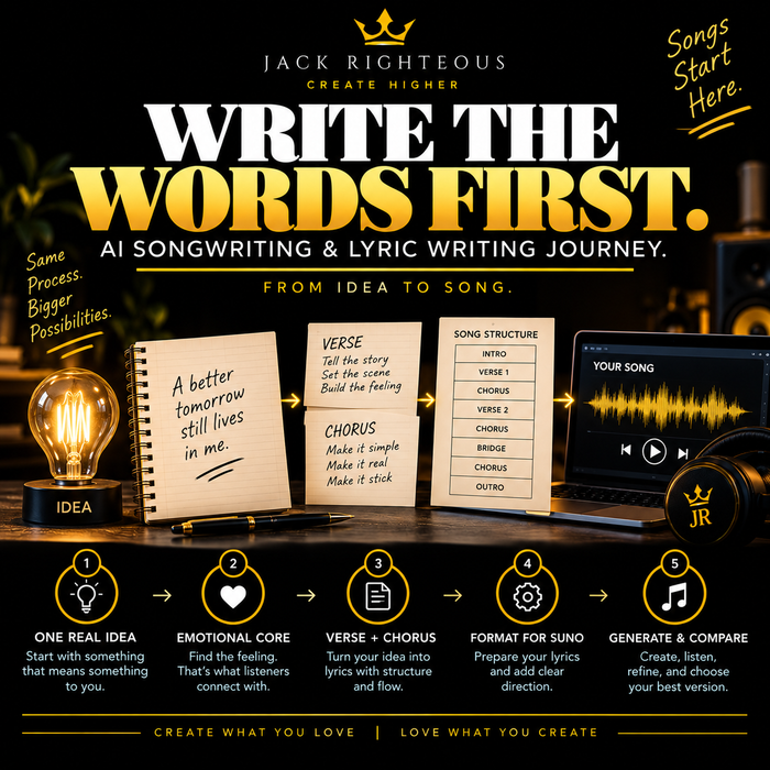 Cover image for AI Songwriting & Lyric Writing for Suno Users (2026)