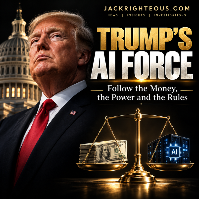 Trump’s AI Force: Follow the Money, the Power and the Rules