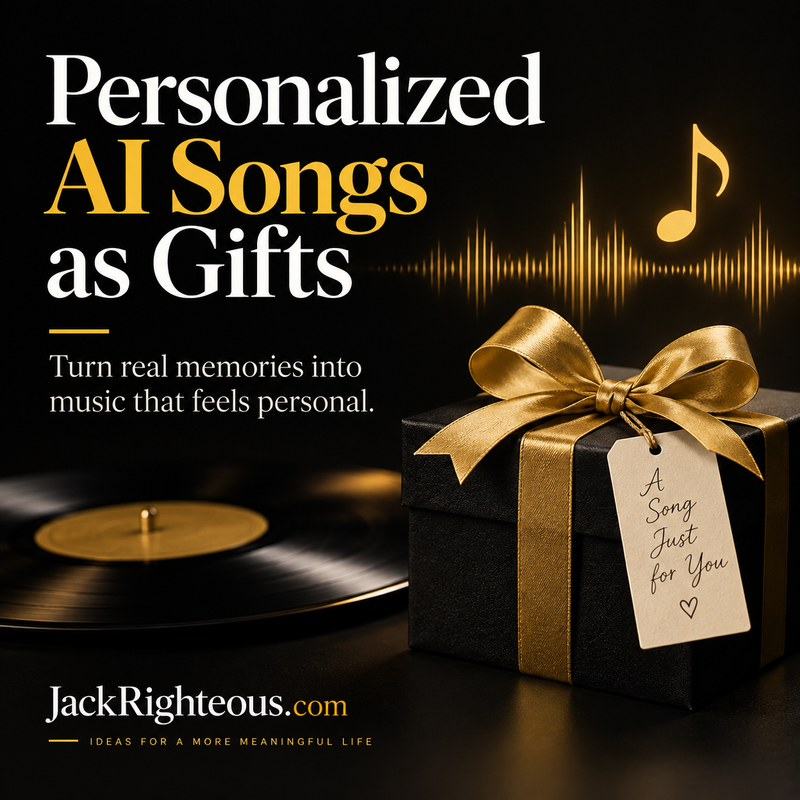 How to Make a Personalized AI Song as a Gift