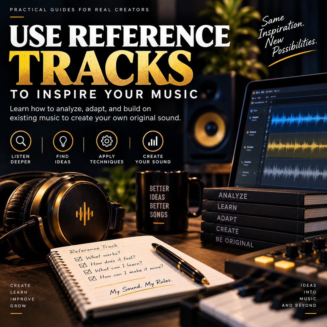 How to Use a Known Song as an AI Music Reference