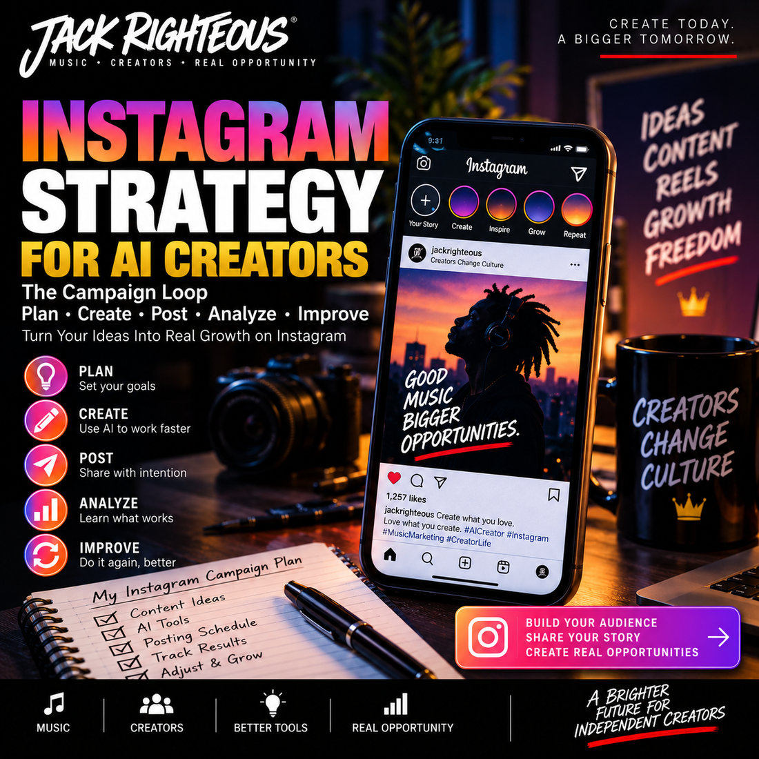 Instagram Strategy for AI Creators | Reels, Carousels, Stories & Campaign Feedback