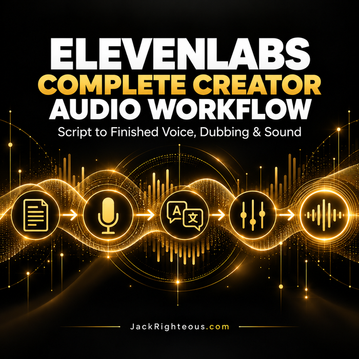 ElevenLabs complete creator audio workflow from script and voice selection through performance, QA, repair, dubbing and finished sound
