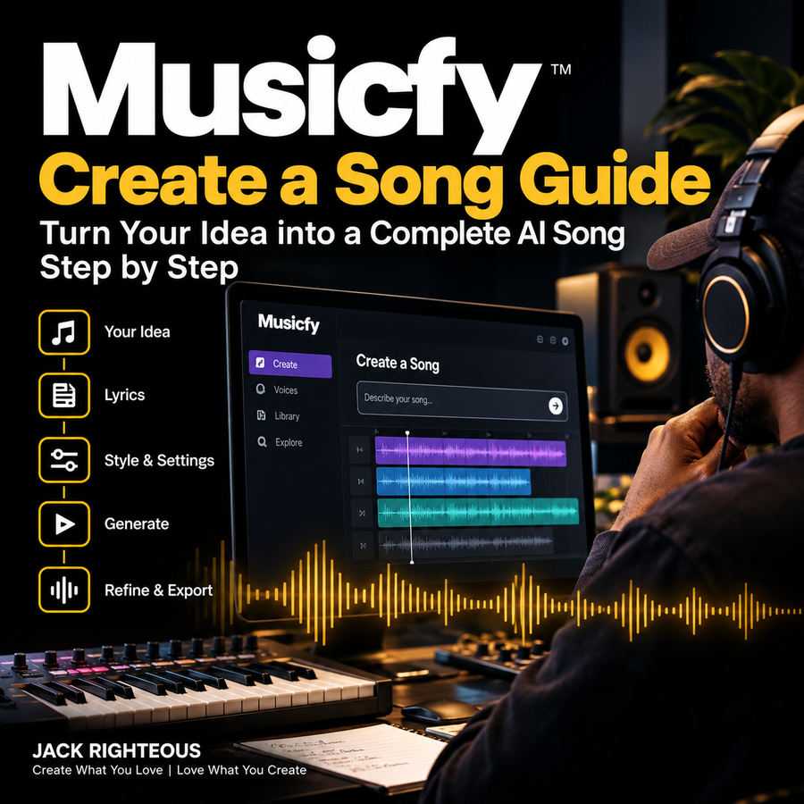 Musicfy Create a Song Guide: From First Idea to a Full AI Song