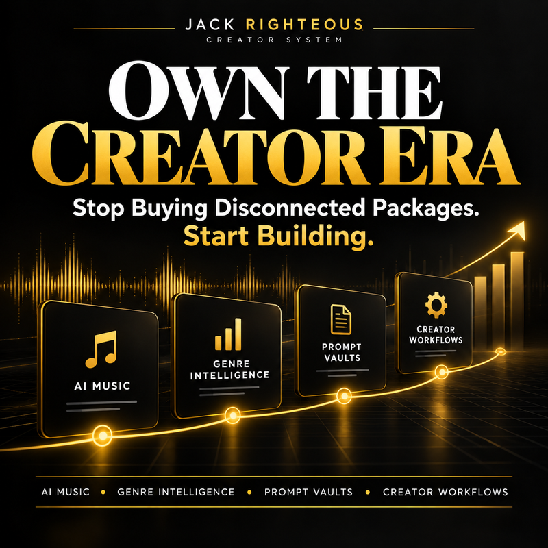 Own the Creator Era: Stop Buying Disconnected Packages. Start Building.