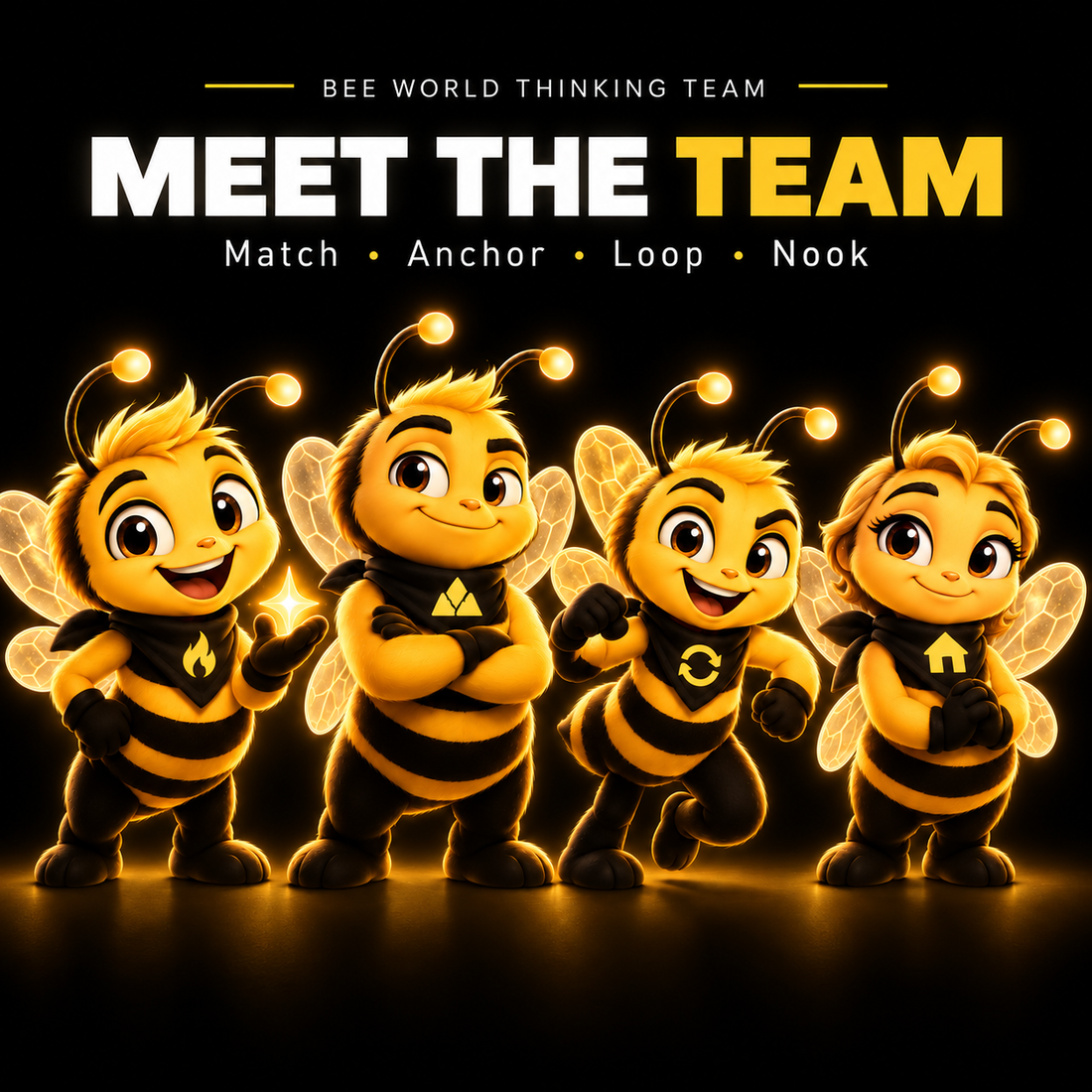 Meet the Bee World Team: Core Characters, Supporting Perspectives & the Operator