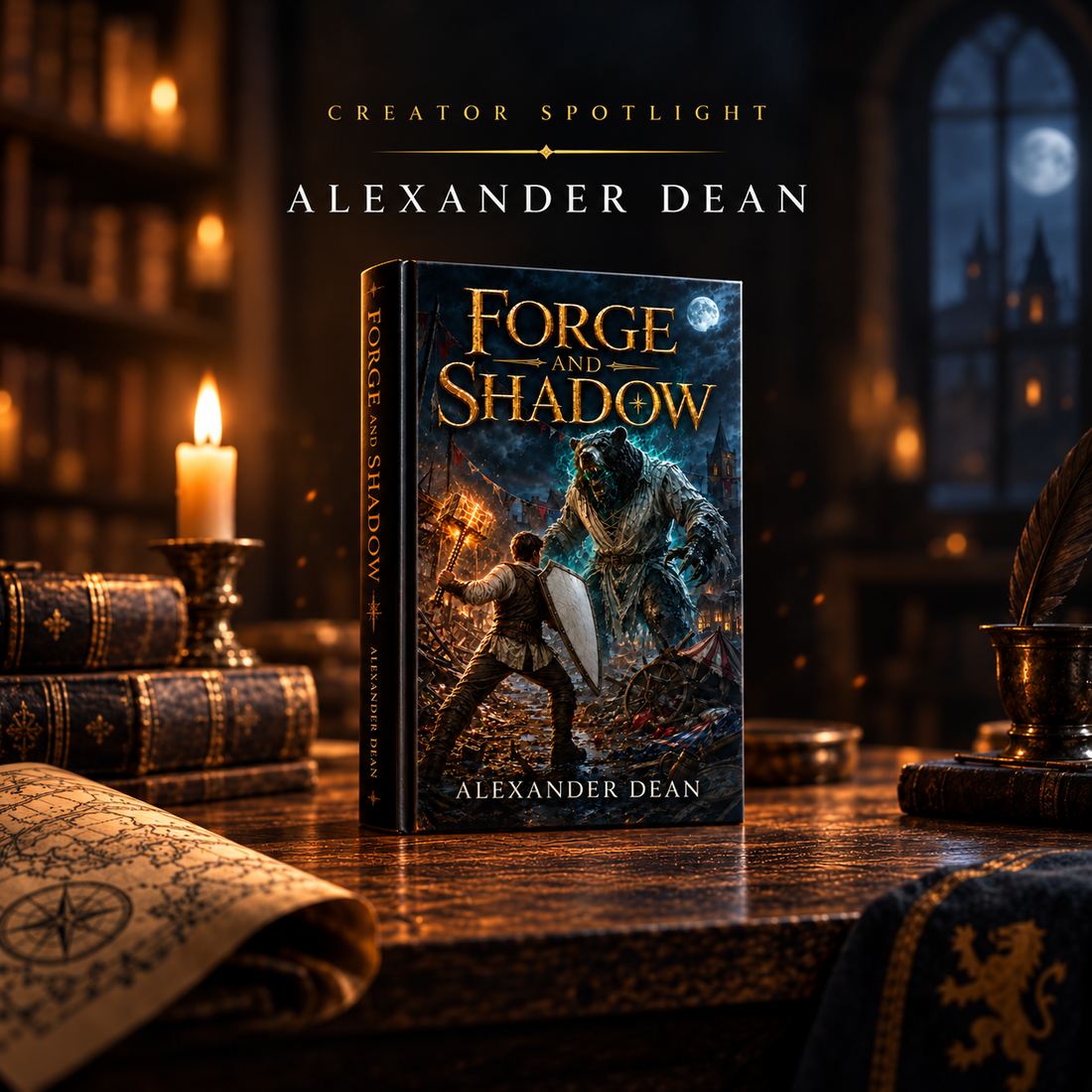 Creator Spotlight: Alexander Dean and Andellian — The World That Existed Before AI