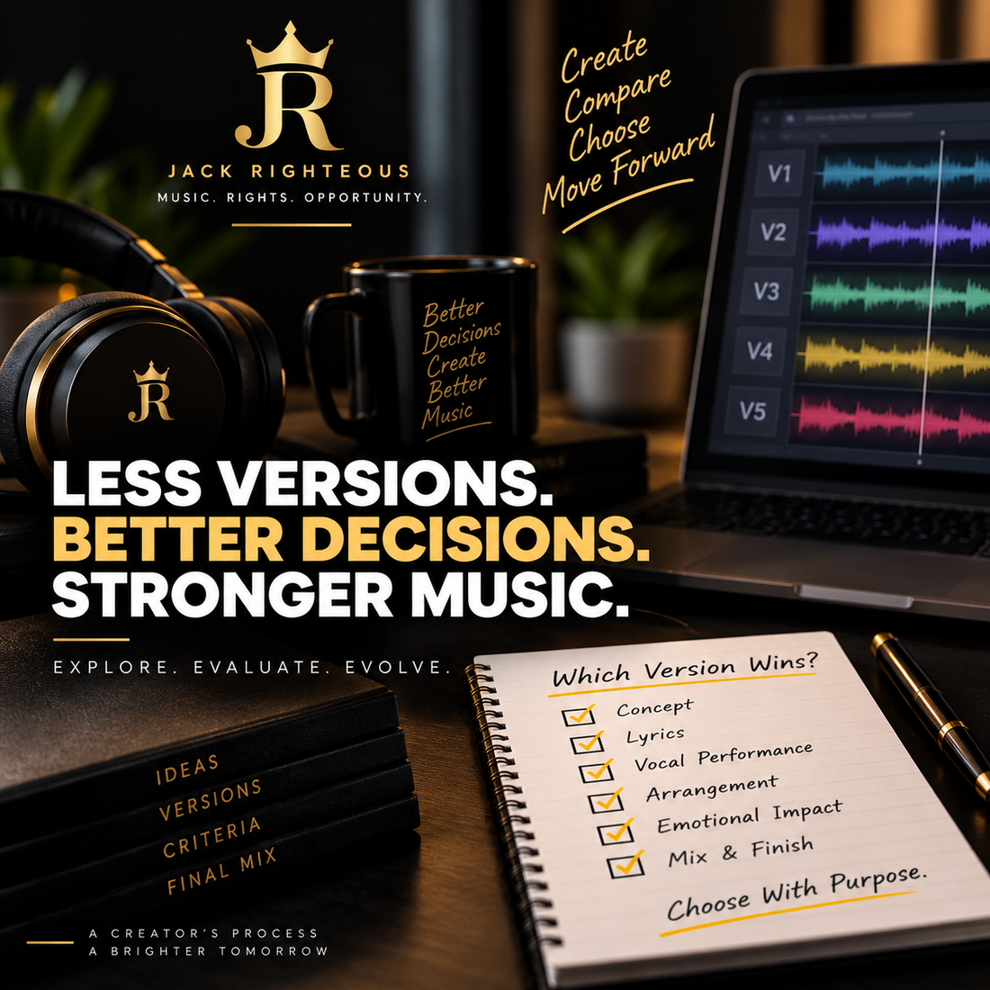 Stop Generating More Songs: What Five Versions Taught Me About Choosing the Winner