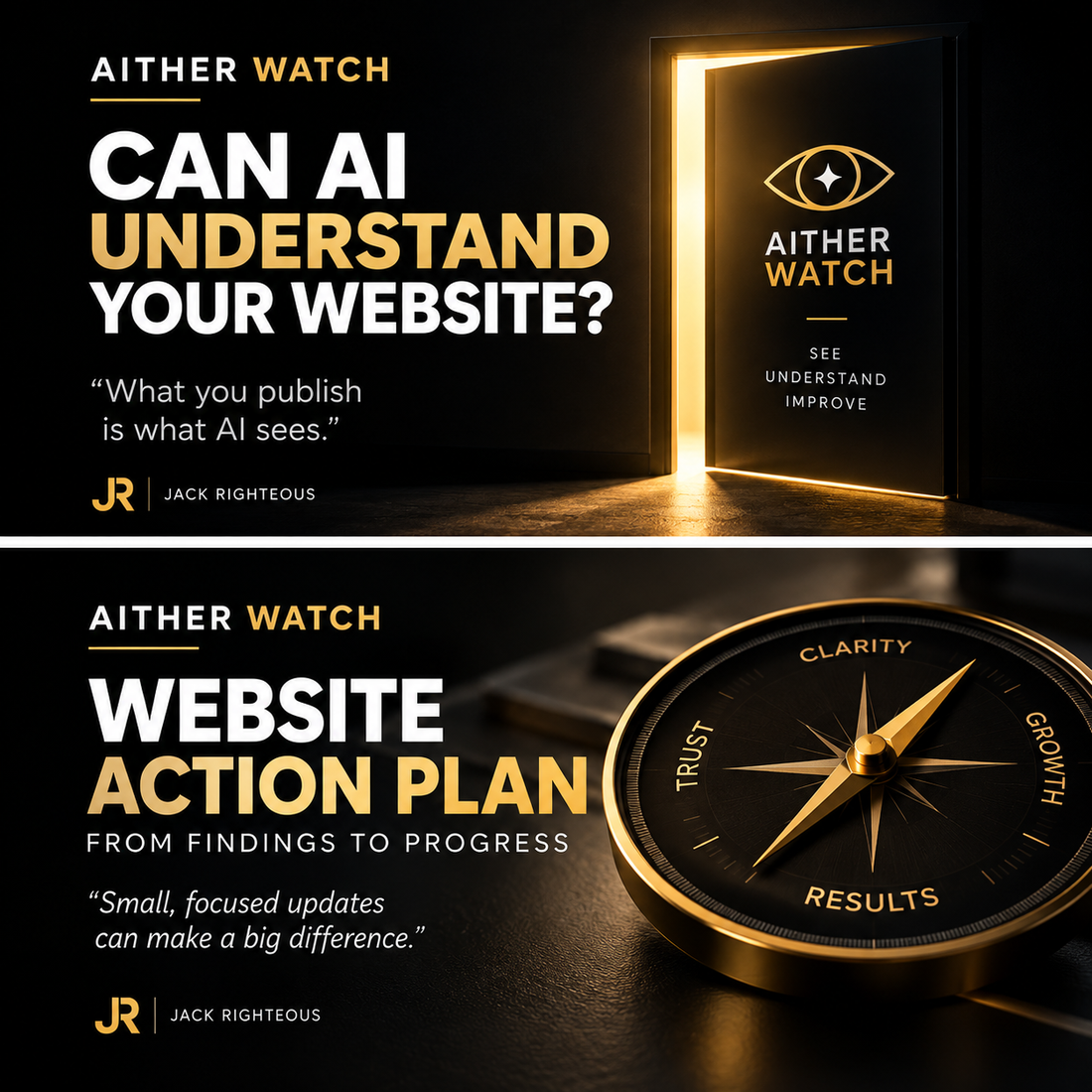 Cover image for Aither Watch Action Plan: What I’m Fixing on JackRighteous.com After the Test