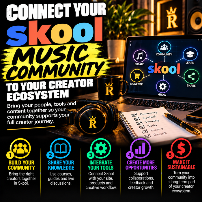 Connect Your Skool Music Community to Your Creator Ecosystem