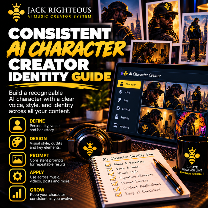 How to Keep the Same AI Character Consistent Across Images & Video — JackRighteous.com article cover