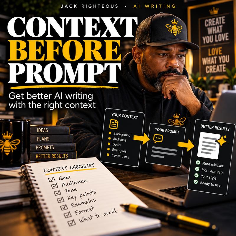 Context Before Prompt: What AI Needs Before It Writes