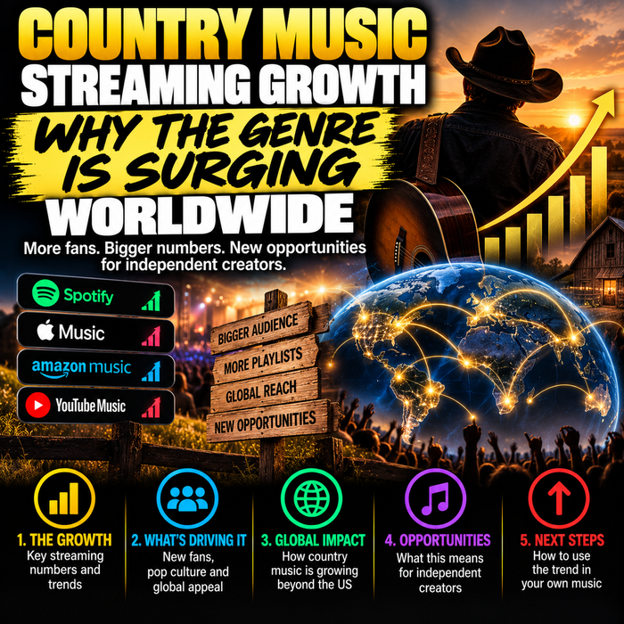 Country Music Streaming Growth: Why the Genre Is Surging Worldwide