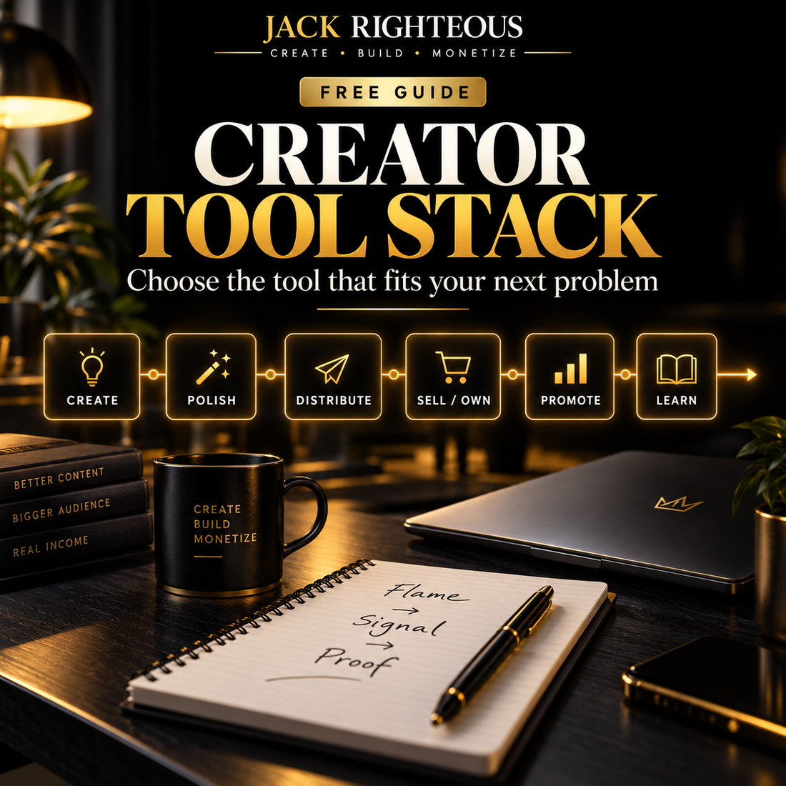 Find Your Fame: What to Use After You Find Your Flame — JackRighteous.com article cover