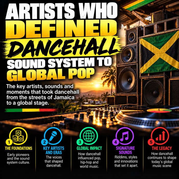 Jack Righteous dancehall history cover about sound-system culture and the genre's global influence.