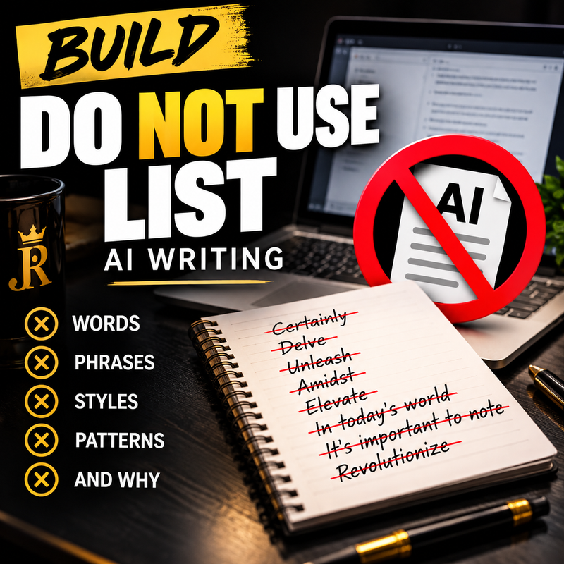 Build a Do-Not-Use List for Your AI Writing