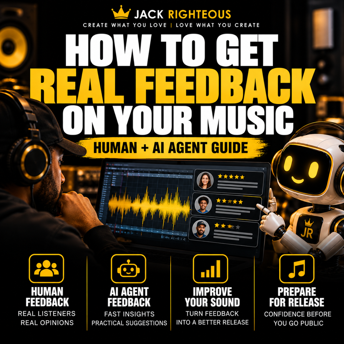 How to Get Real Feedback on Your Music Before You Ask for a Review — Human + AI Agent Guide