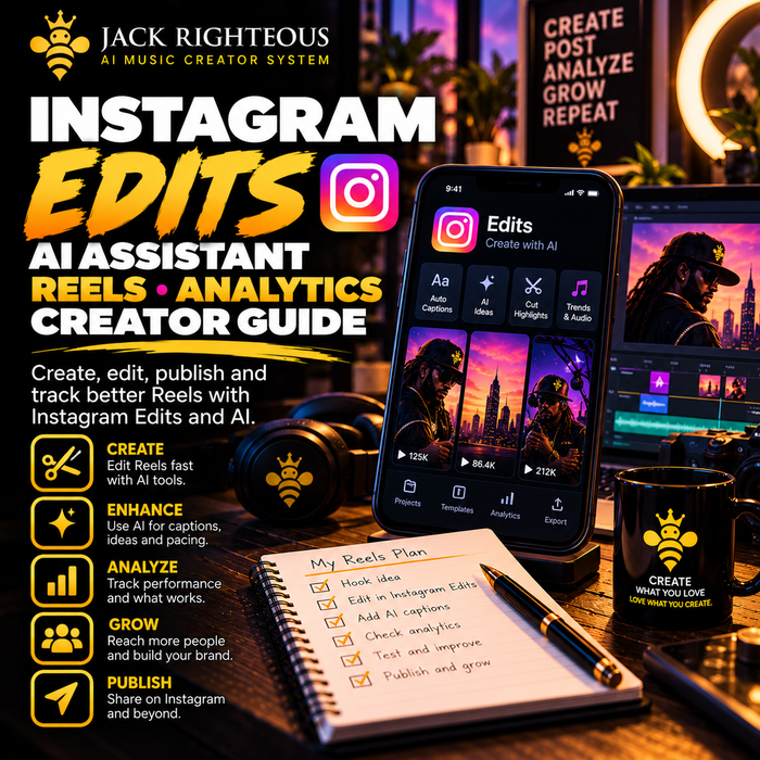 Instagram Edits AI Assistant: Use Your Reels Data to Decide What to Test Next — JackRighteous.com article cover