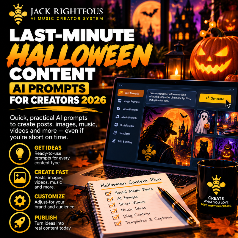 Last-Minute Halloween Content: 15 AI Prompts You Can Use Tonight