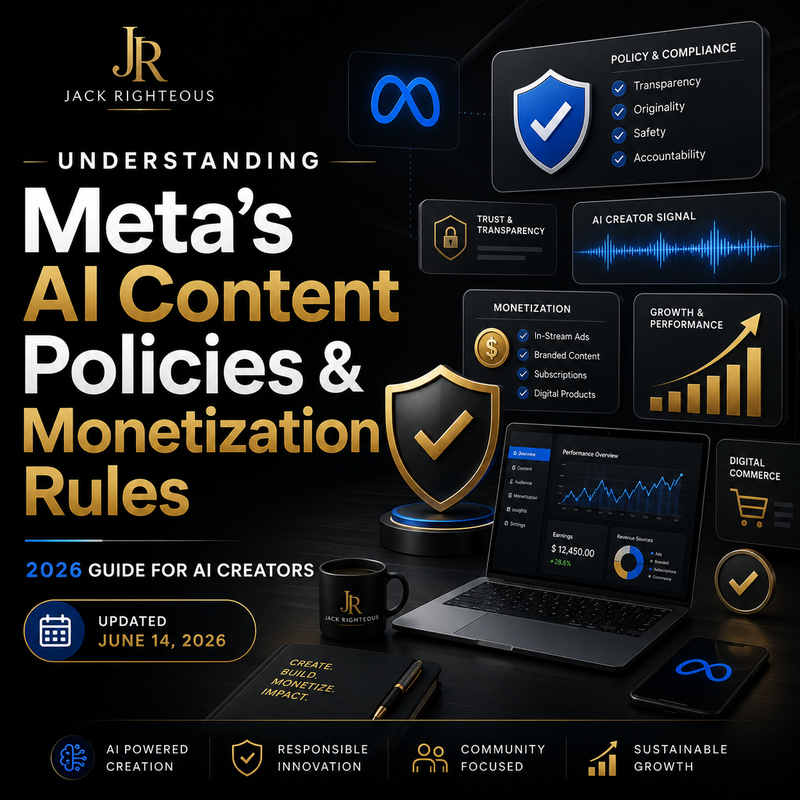 Meta AI content rules for Facebook and Instagram covering disclosure, originality, copyright and creator monetization.