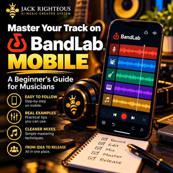BandLab Mastering 2026: Beginner Guide for AI Music Creators — JackRighteous.com article cover