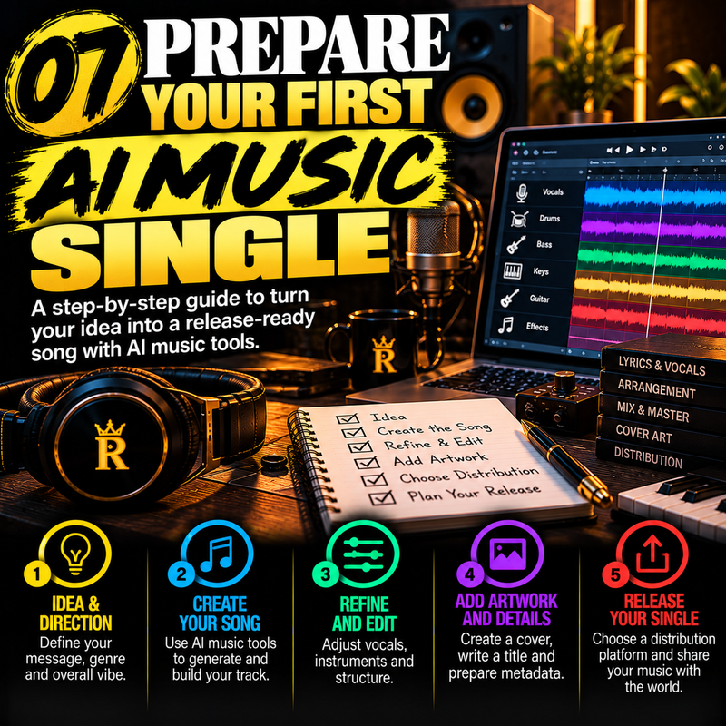 Prepare and Release Your First AI Music Single | Academy Milestone 7