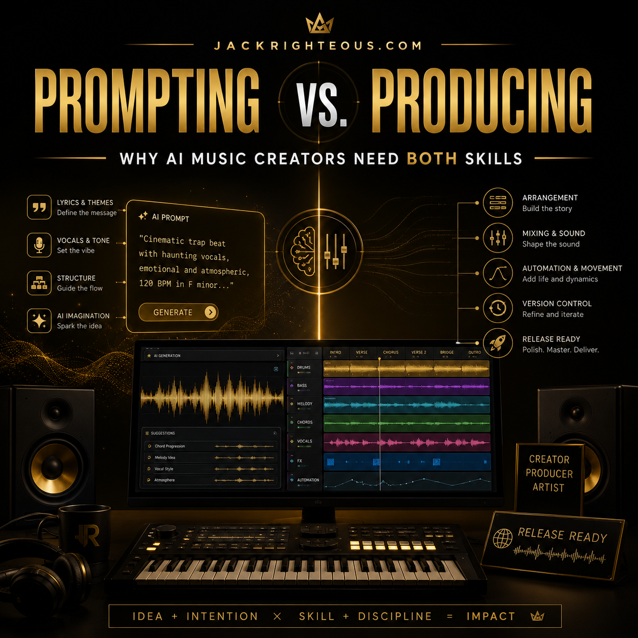 Prompting vs Producing in AI Music – Jack Righteous