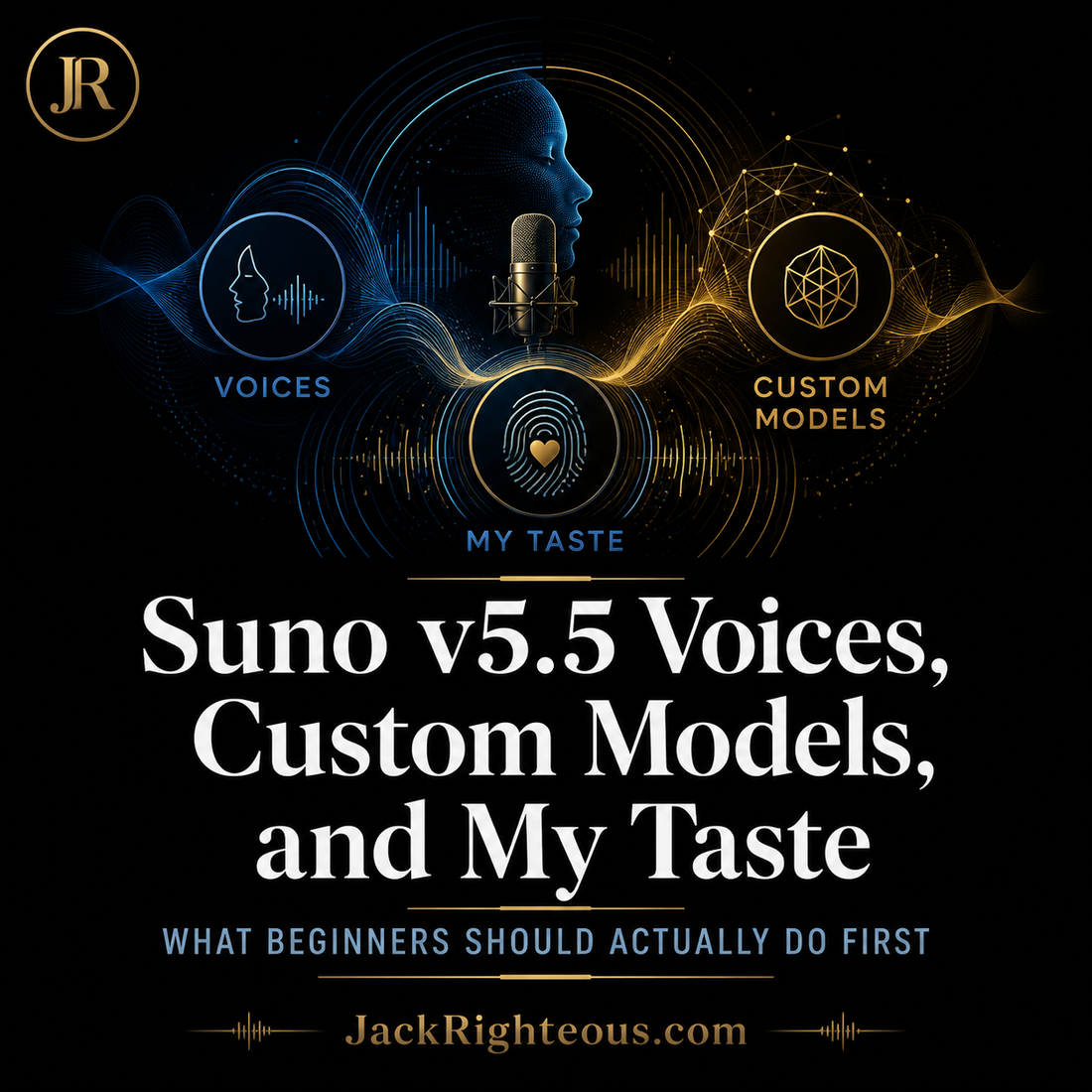 Suno v5.5 guide to Voices, Custom Models, My Taste and the creator identity controls that shape consistent music
