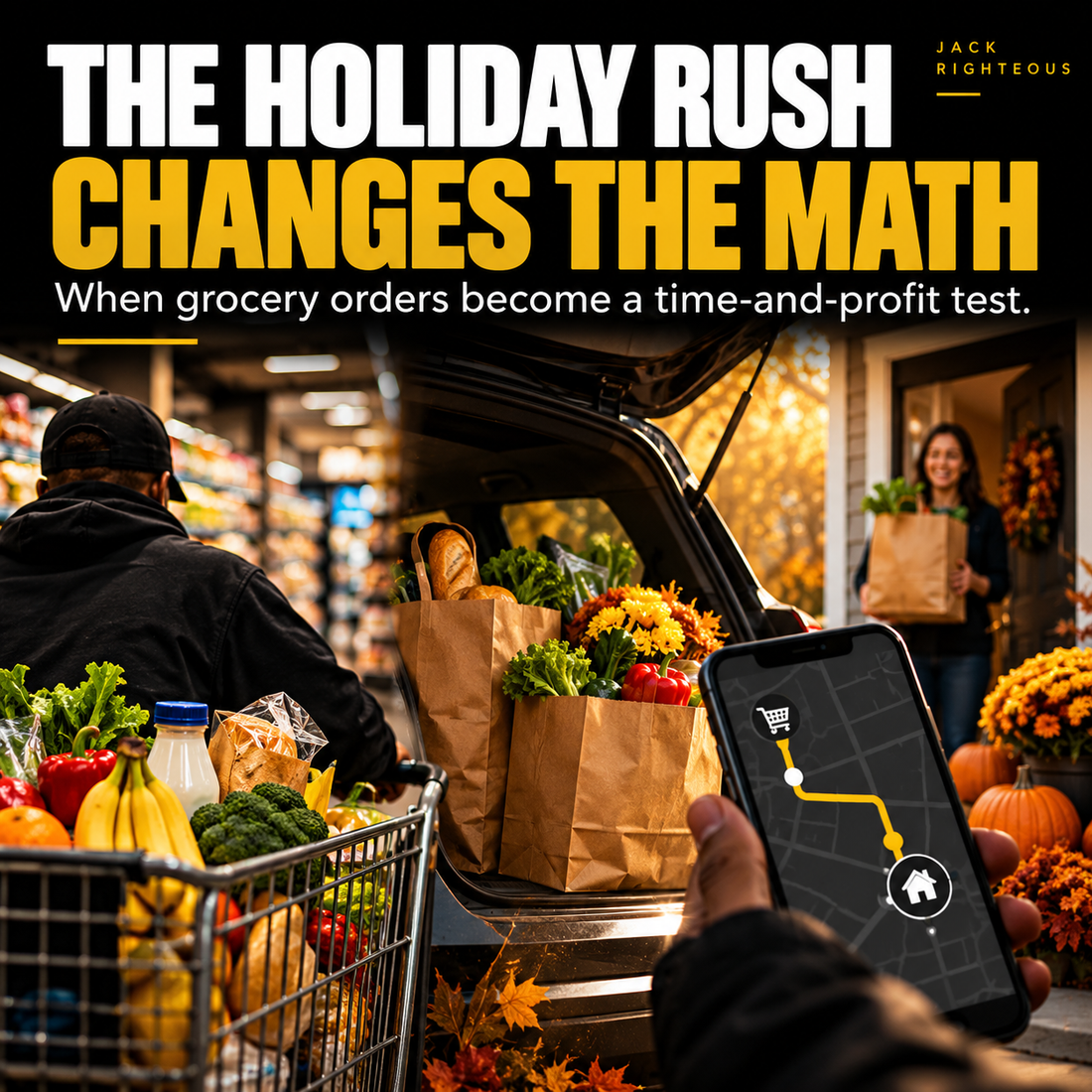 Uber Eats Grocery Delivery on Thanksgiving Weekend: Shop & Deliver Explained