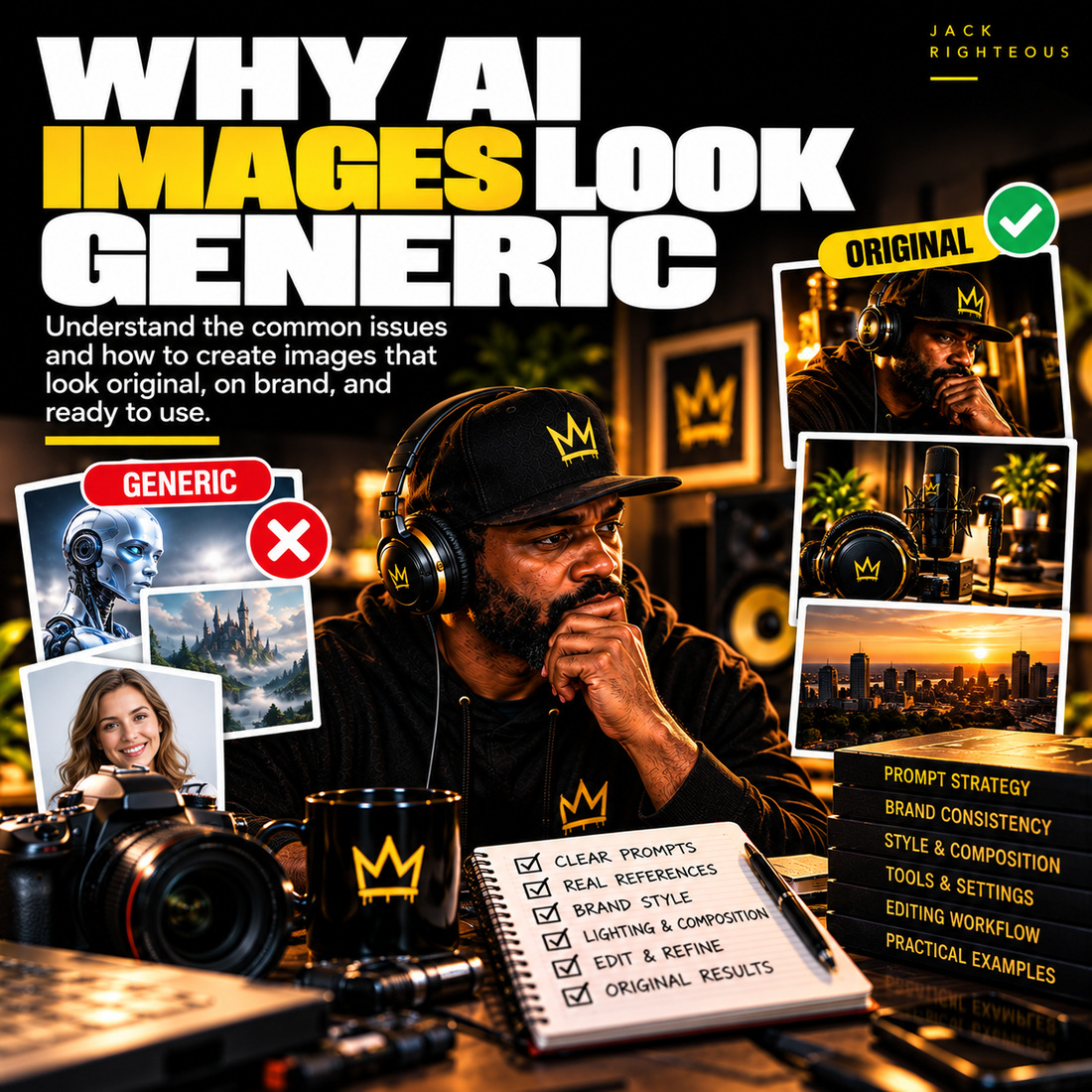 Why Your AI Images Keep Looking Generic