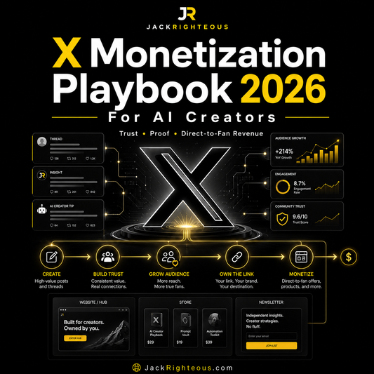 AI Creator X Monetization Playbook