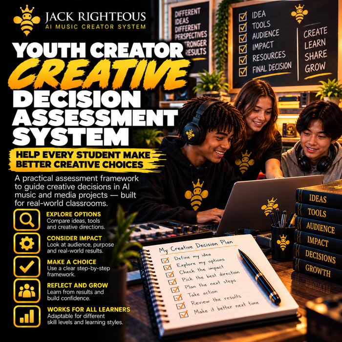 Youth Creator Creative Decision Assessment System — JackRighteous.com article cover