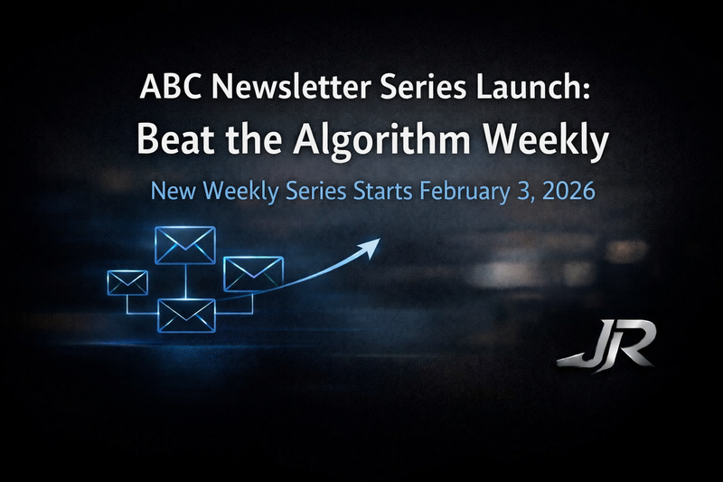 Beat the Algorithm newsletter series launch for creators building repeatable audience and publishing systems