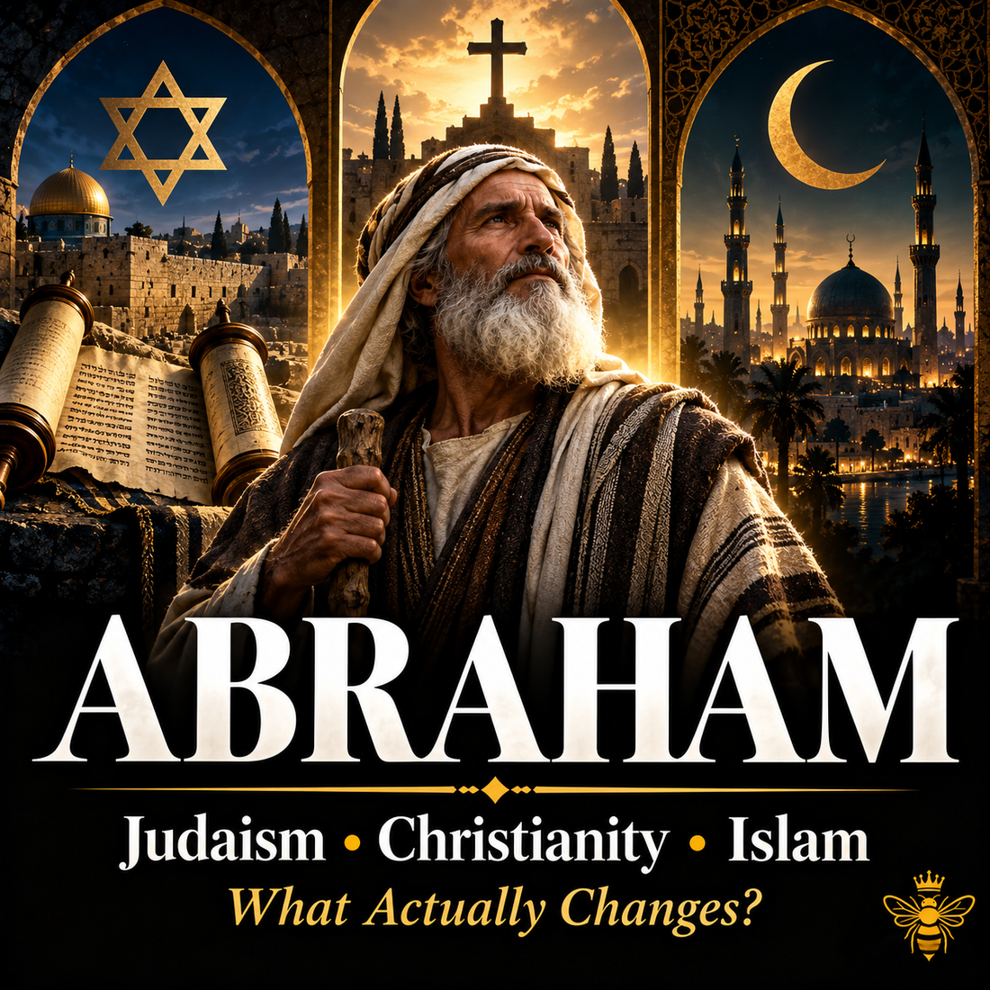 Abraham in Judaism, Christianity and Islam: What Actually Changes?