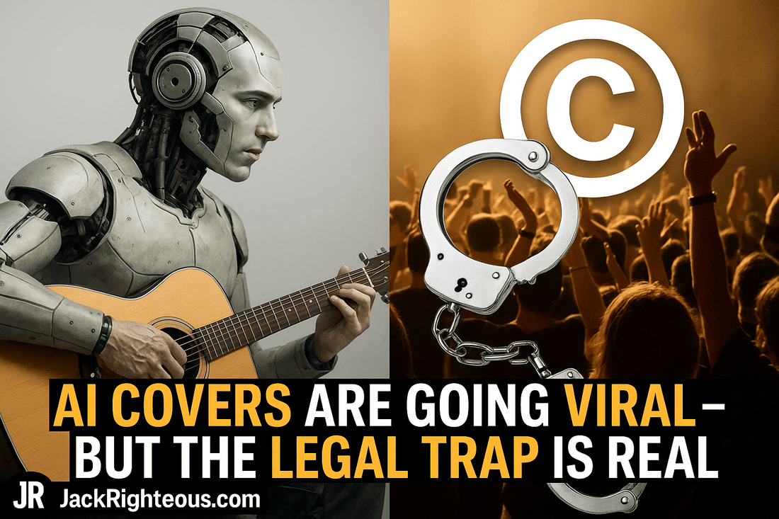 AI Covers Are Going Viral — But The Legal Trap Is Real - Jack Righteous