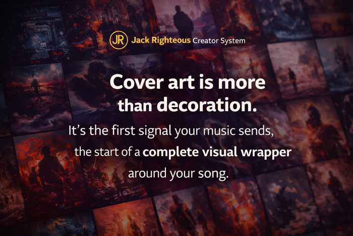 AI cover art guide for building consistent visual identity around music releases, project pages and promotion