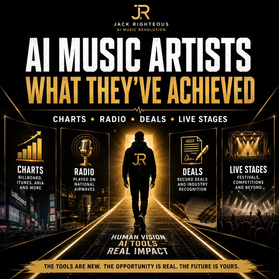 2026 AI music creator achievements report highlighting artist progress, releases, audiences and emerging industry milestones