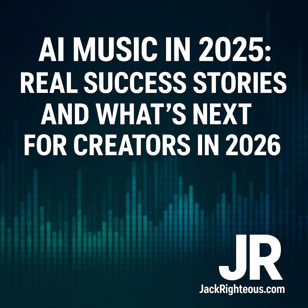 AI Music in 2025: Success Stories & 2026 Forecast - Jack Righteous