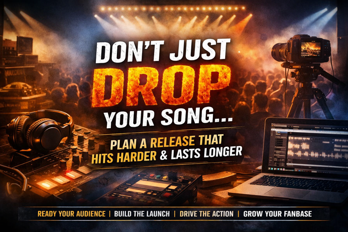 AI music release and rollout guide for planning launch timing, distribution, promotion and post-release actions