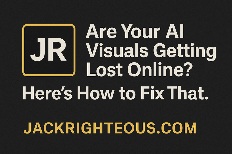 AI Visuals Blueprint: Build Your Brand & Monetize AI Art - Jack Righteous
