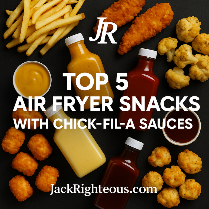 Air fryer snack ideas paired with Chick-fil-A sauces for a simple creator-friendly food guide