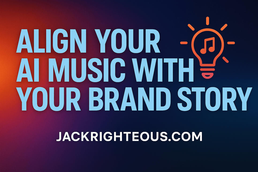 Align Your AI Music With Your Brand Story - Jack Righteous