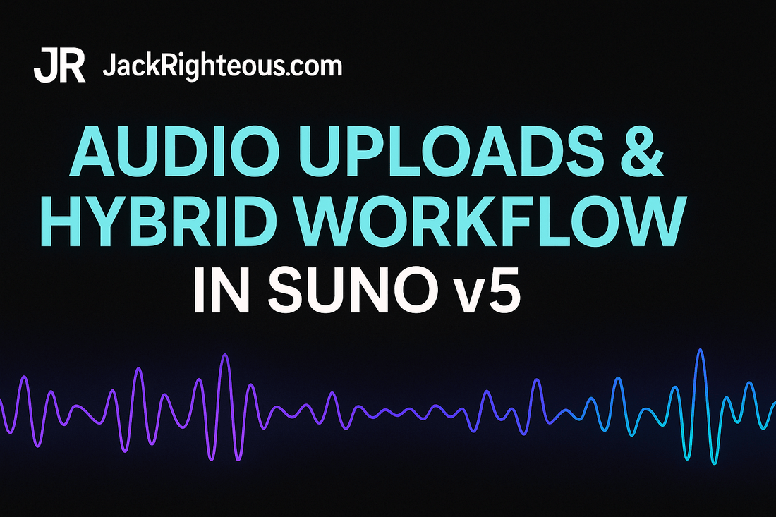 Audio Uploads & Hybrid Workflow in Suno v5 - Jack Righteous